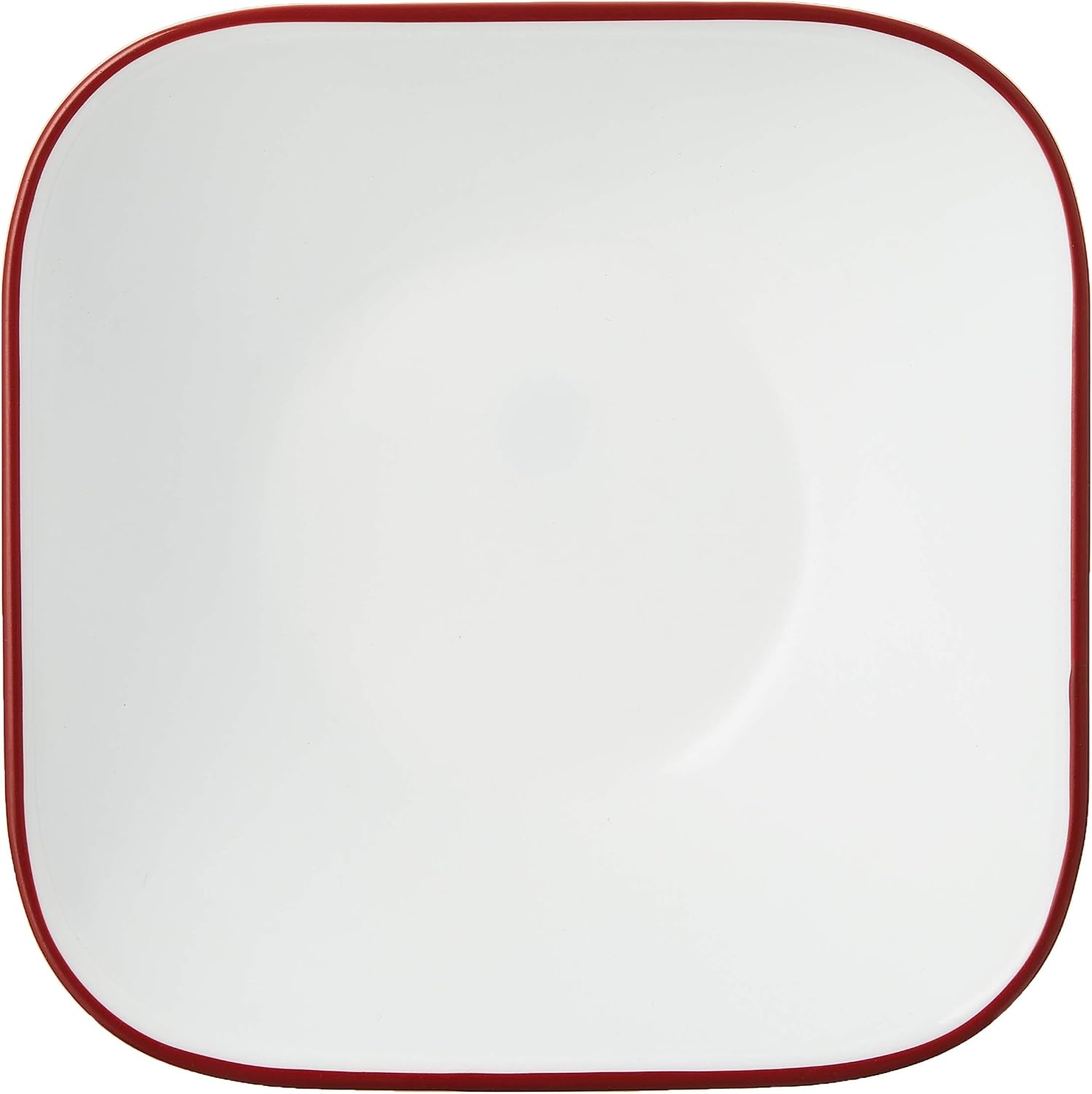 Corelle Vitrelle 6-Piece (22-Oz) 6.25" Wide Cereal Soup Bowls  Triple Layer Glass and Chip Resistant  Lightweight Square Dinnerware Bowl Set  Splendor